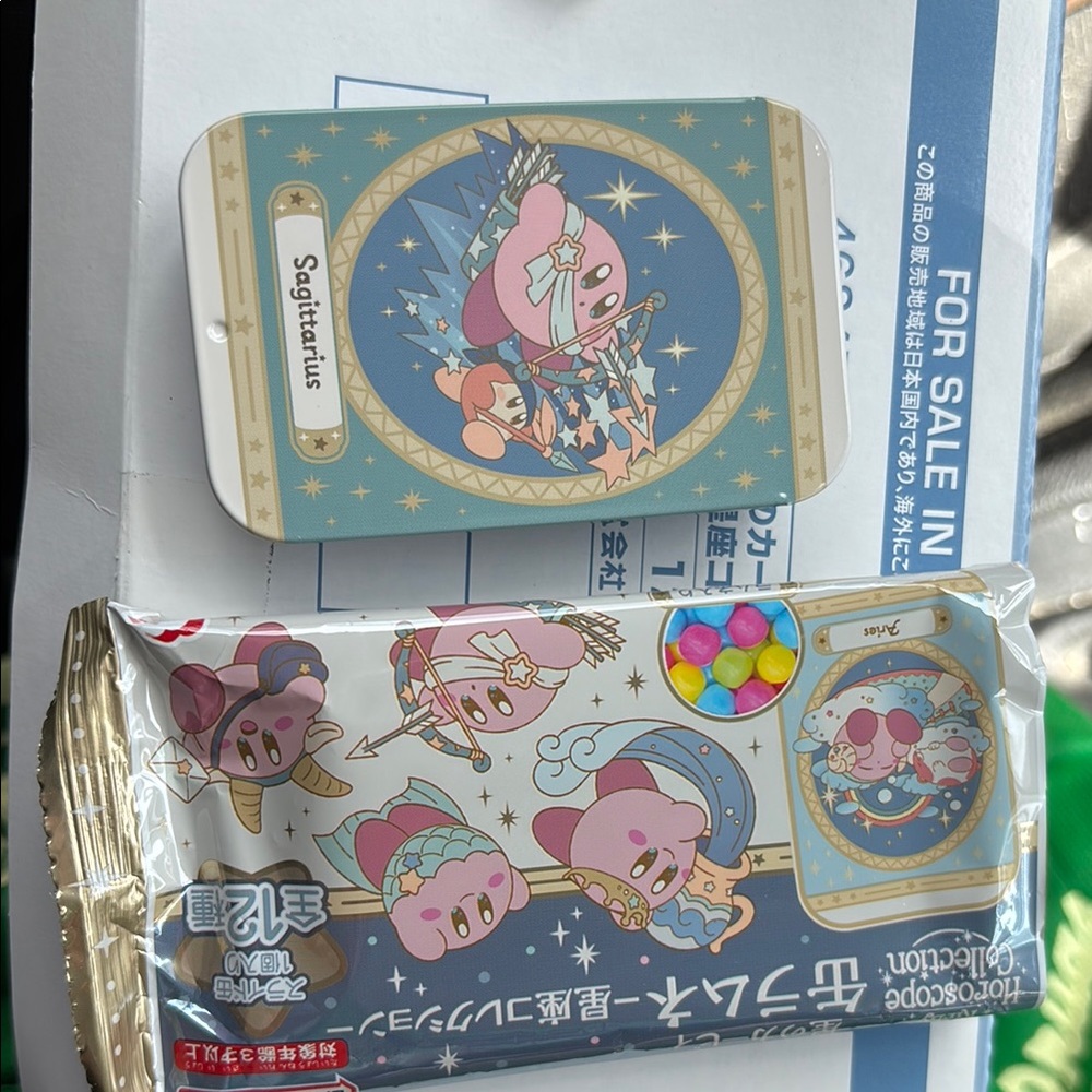 Zodiac Kirby tin and candy